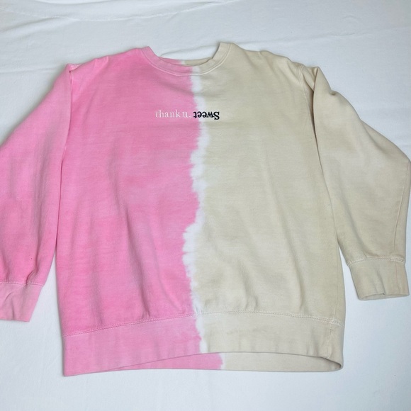 Ariana Grande World Tour Thank You Sweet Split Concert Merch Crewneck Sw… - Picture 2 of 16